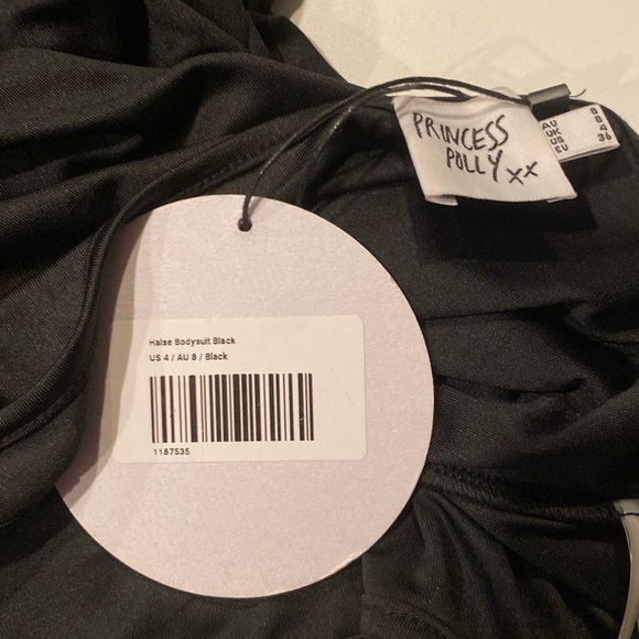 4 Princess Polly black body suit - New with Tags - Picture 3 of 3